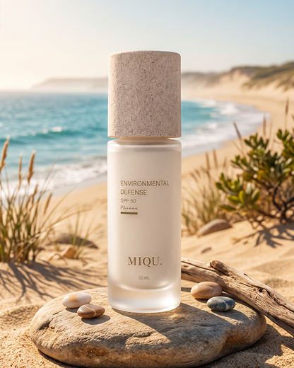 Environmental Defense SPF 50 PA++++ - Maison MIQU Luxury Skincare