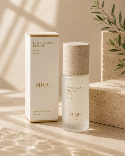 Environmental Defense SPF 50 PA++++ - Maison MIQU Luxury Skincare