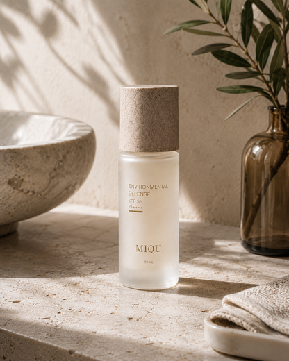 Environmental Defense SPF 50 PA++++ - Maison MIQU Luxury Skincare